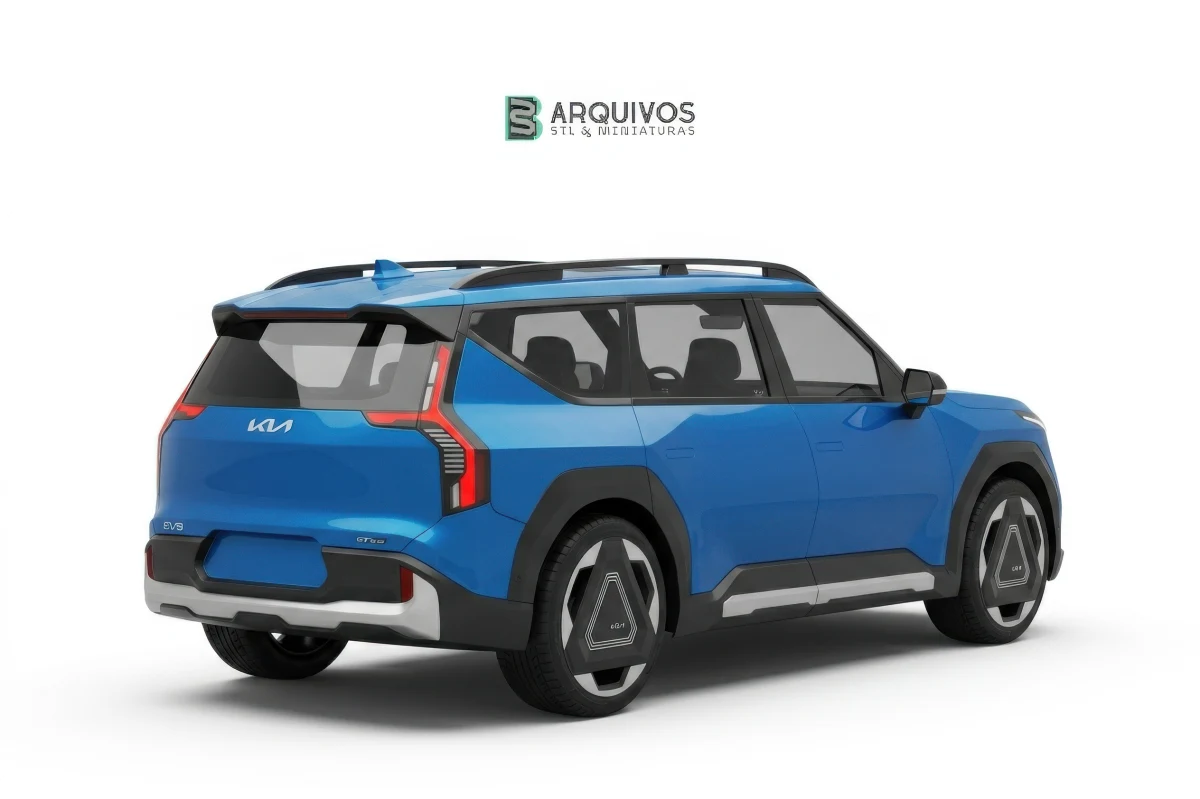 Modelo 3D STL - Kia EV9 GT Line — foto 3